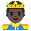 image for :prince: dark skin tone: