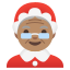 image for :Mrs. Claus: medium skin tone: