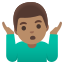 image for :man shrugging: medium skin tone: