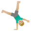 image for :man cartwheeling: medium-light skin tone: