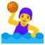 image for :woman playing water polo: