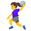 image for :woman playing handball: