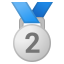 image for :2nd place medal: