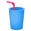 image for :cup with straw: