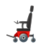image for :motorized wheelchair:
