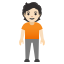 image for :person standing: light skin tone: