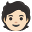 image for :person: light skin tone: