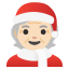 image for :Mx Claus: light skin tone:
