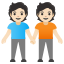 image for :people holding hands: light skin tone: