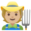 image for :farmer: medium-light skin tone: