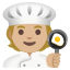 image for :cook: medium-light skin tone: