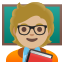 image for :teacher: medium-light skin tone: