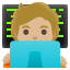 image for :technologist: medium-light skin tone: