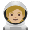 image for :astronaut: medium-light skin tone: