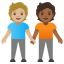 image for :people holding hands: medium-light skin tone, medium-dark skin tone: