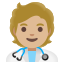 image for :health worker: medium-light skin tone: