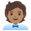 image for :office worker: medium skin tone: