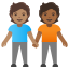 image for :people holding hands: medium skin tone, medium-dark skin tone:
