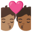 image for :kiss: person, person, medium skin tone, medium-dark skin tone: