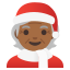 image for :Mx Claus: medium-dark skin tone: