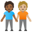 image for :people holding hands: medium-dark skin tone, medium-light skin tone: