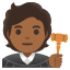 image for :judge: medium-dark skin tone: