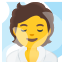 image for :person in steamy room: