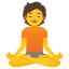 image for :person in lotus position: