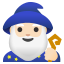 image for :man mage: light skin tone: