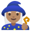 image for :woman mage: medium skin tone: