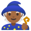 image for :mage: medium-dark skin tone: