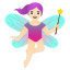 image for :woman fairy: light skin tone: