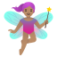 image for :woman fairy: medium skin tone: