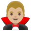 image for :man vampire: medium-light skin tone:
