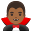 image for :man vampire: medium-dark skin tone: