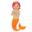 image for :merperson: medium-light skin tone: