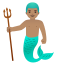 image for :merman: medium skin tone: