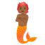 image for :merperson: medium-dark skin tone: