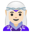 image for :woman elf: light skin tone: