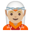 image for :elf: medium-light skin tone: