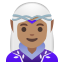 image for :woman elf: medium skin tone: