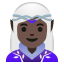 image for :woman elf: dark skin tone: