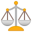 image for :balance scale: