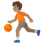 image for :person bouncing ball: medium skin tone: