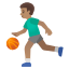 image for :man bouncing ball: medium skin tone: