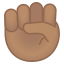 image for :raised fist: medium skin tone: