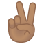 image for :victory hand: medium skin tone: